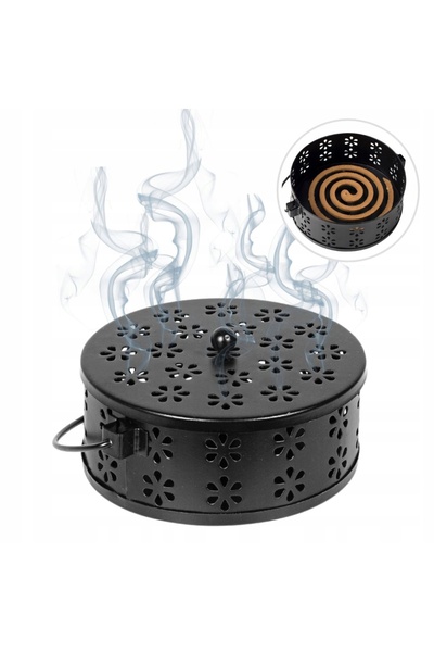 bros 12x Repelent spiralat pentru țânțari și insecte de interior, cu capac de...