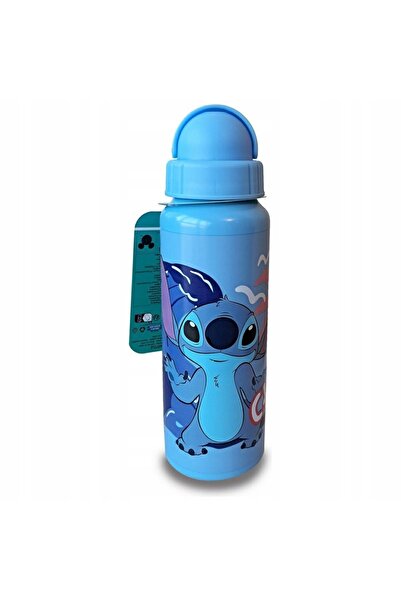 NO BRAND Sticlă de apă din aluminiu Stitch Sport 550ml pentru școală, cadou