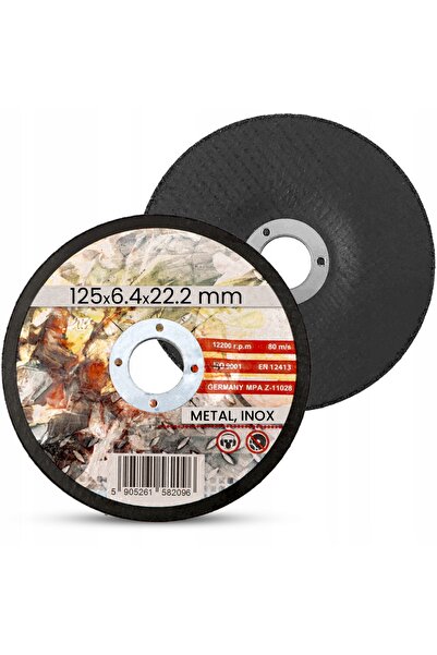 TRCR 25x DISC ABRAZIV PENTRU METAL 125 MM, PENTRU LĂCUIRE OȚEL IF-T