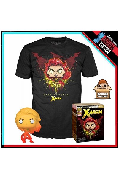 Funko POP! Figurină X-Men Dark Phoenix + Tricou Negru Mărimea S Ediție Limitată