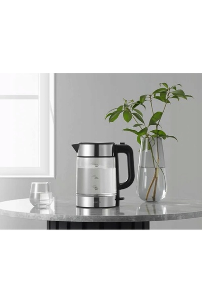 Xiaomi Fierbător electric din sticlă 2200W 1.7l Argintiu