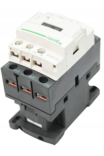 Schneider Electric LC1D18V7 7.5KW Bobină de contactor 400V AC 18A 3P 400V AC 1NO