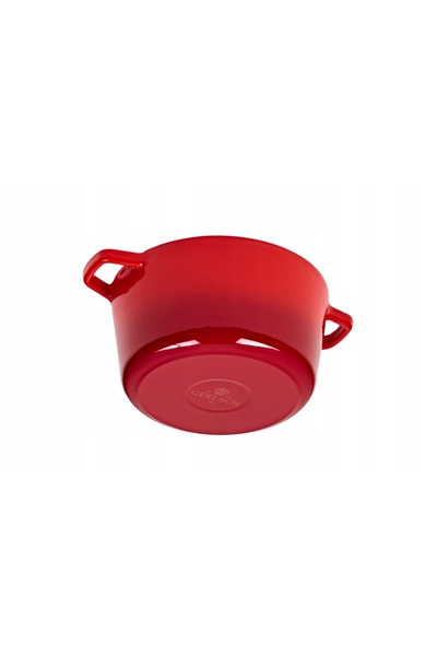 Gerlach NATUR IRON Set de 2 oale cu capace 3L + 5L / fontă roșie