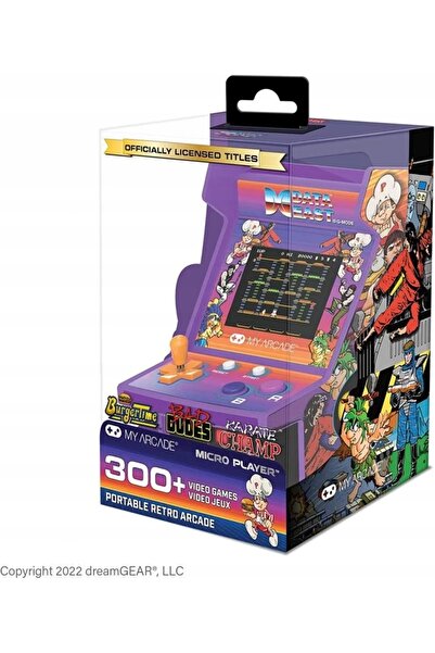 NO BRAND Consola mea de jocuri arcade retro Data East Hits Micro Player DGUNL...