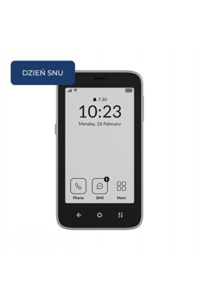 NO BRAND Mudita Compact Reader Phone Gri E Ink DualSIM Autonomie mare Simplu
