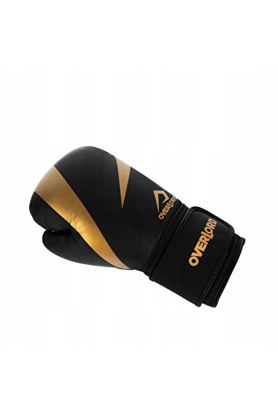 OVERLORD Mănuși de box Riven negru/auriu 10 oz