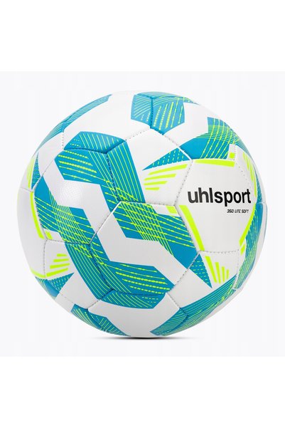 UHLSPORT Minge de fotbal Lite moale 350 albă/uzoară mărimea 4