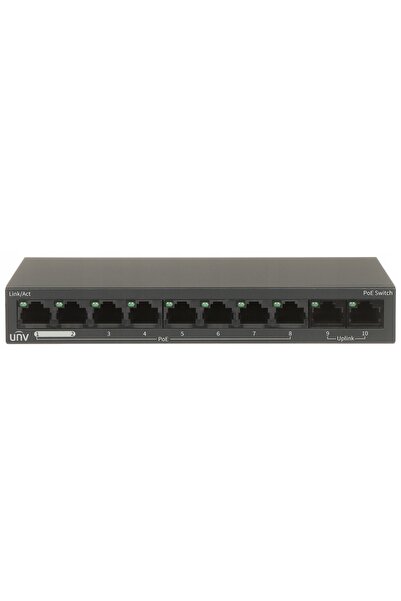 NO BRAND SWITCH POE pentru camere 8 porturi + 2 porturi UPLINK UNIVIEW