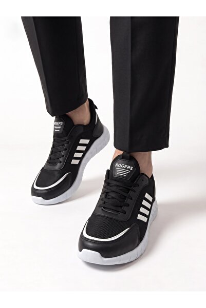 Nstil Casual Men's Sneaker Mesh Lace-Up Comfortable Flexible Stitching Detail...
