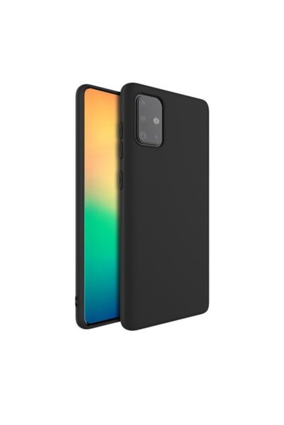 Phone IMAK Σειρά UC-1 Θήκη Σιλικόνης TPU Ματ για Samsung Galaxy A51 - Μαύρο