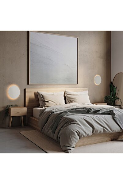 TK-Lighting TK LIGHTING 5911 Aplică de perete rotundă bej 3xG9