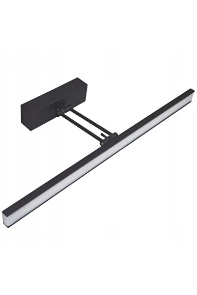 NO BRAND Lampă de baie cu oglindă, tip sconce, LED, 12W, 49cm, negru neutru