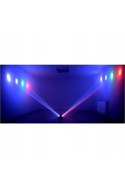 LIGHT4ME Efect de lumină cu cap mobil LED Disco Spider MKII 8x3W RGBW