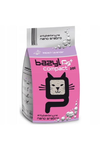 NO BRAND BAZYL Ag+ Compact 20 l așternut igienic pentru pisici