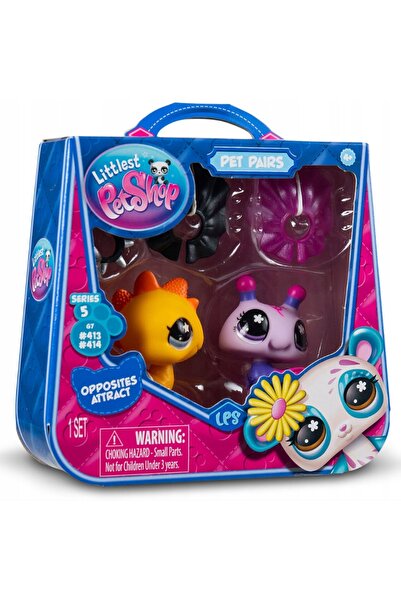 Hasbro LITTLEST PET SHOP S5 SET 2 figurine animale SUGAR & SPIKES # 413 # 414