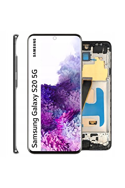 NO BRAND Ecran pentru Samsung Galaxy S20 5G Incell Ramă Gri SM-G981B SM-G981F