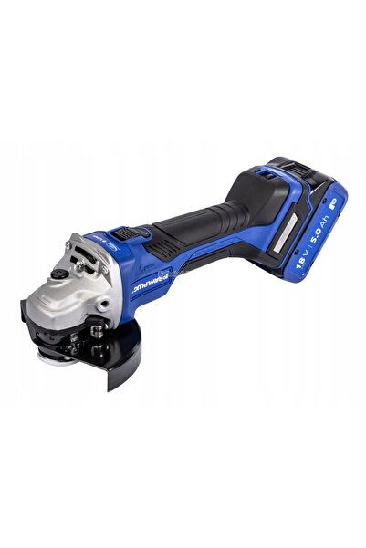RAWLPLUG Polizor unghiular de 125MM, 18V, cu viteză reglabilă, 2 baterii și î...