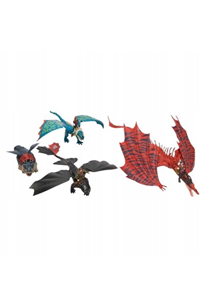 Spin Master Toys Far East SET DE FIGURINE DRAGONI DE DREAPTĂȘTĂRE 7 ELEM. 4 S...