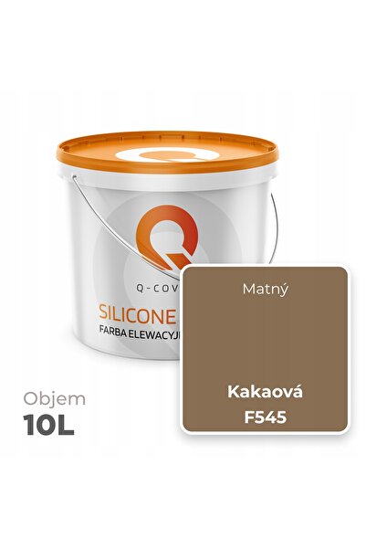 NO BRAND Vopsea pentru fațade siliconice Cowa Color F545 10L