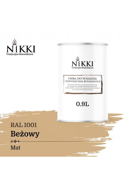 NO BRAND Vopsea pentru pardoseli din beton 0,9L protectoare, rezistentă la be...