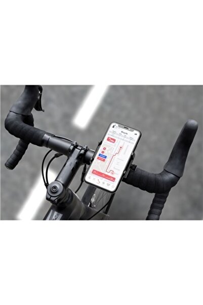 NO BRAND Suport fix din aluminiu pentru telefon de bicicletă, 6.7 inci, prind...