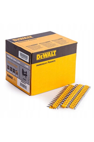 Dewalt CUIE STANDARD 2,6x30mm PENTRU PISTOL DE CUIE CU BANDĂ 1005 bucăți DCN8...