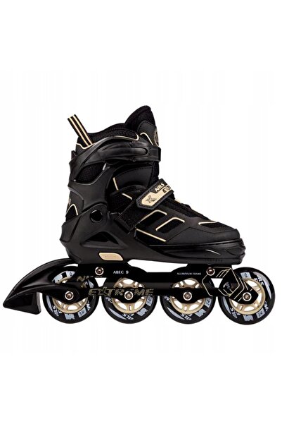 Nils Extreme Role reglabile negre 35-38 ABEC 9 Cauciuc 35-38