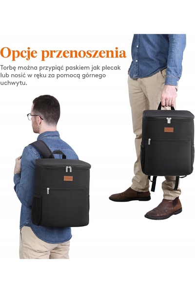 NO BRAND Rucsac frigorific termic de 21L pentru picnic, camping și plajă, mare