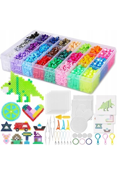 NO BRAND Mărgele de 5MM, 4500 bucăți într-o cutie, pentru meșteșuguri DIY, ca...