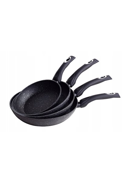 NO BRAND Tigaie antiaderentă 30 cm pentru inducție și gaz, pentru prăjit, Ber...