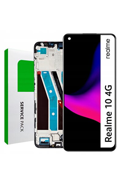 NO BRAND Display pentru Realme 10 4G Ecran LCD Panou de afișaj cu ramă Origin...