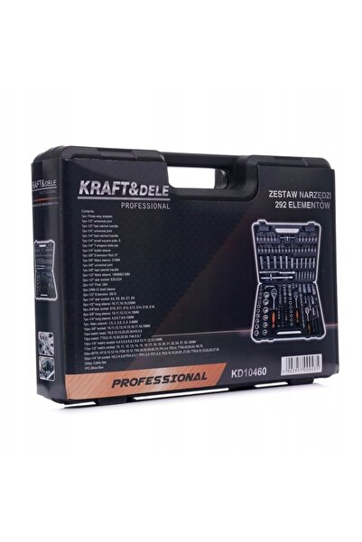 Kraft&dele Set de scule cu chei tubulare de 290 de piese, 1/2 " și 1/4 " pent...