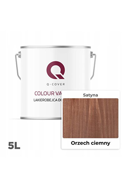 NO BRAND 3 ÎN 1 VOPSELE PENTRU FINISAJ LEMN NUC ÎNCHIS LAC EXTRA SATINAT 5L P...