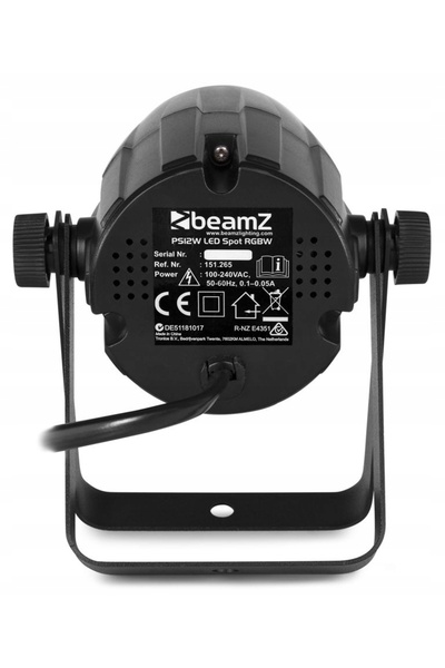 NO BRAND Reflektor LED SPOT 12W RGBW IR BeamZ PS12W
