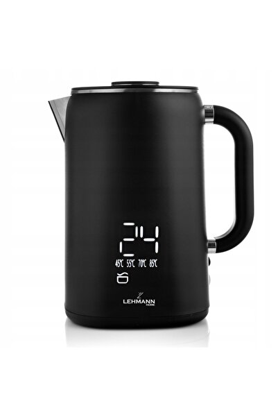 Lehmann Fierbător electric fără fir de 1.7L cu control tactil al temperaturii...