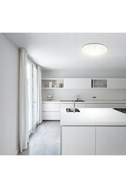 ecolight Plafonieră LED cu senzor de mișcare 24W 1680lm 4000K Alb