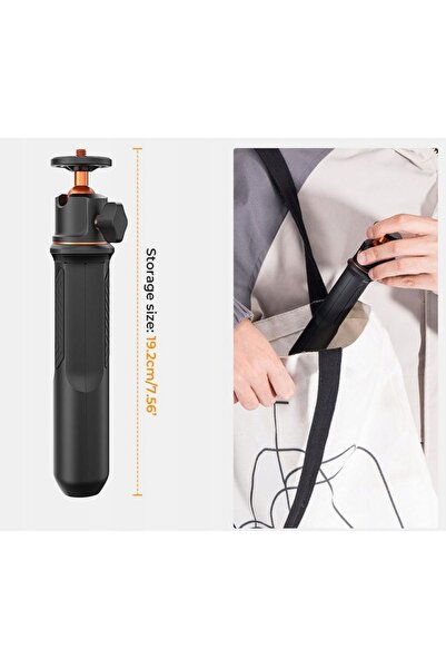 K&F CONCEPT Kijek Selfie Stick Trepied 60cm 4 în 1 pentru Telefon Smartphone ...
