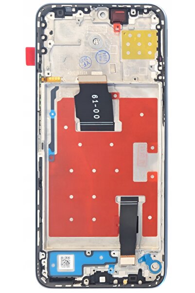 NO BRAND Display pentru Honor X8a ecran LCD ramă argintie original Zila CRT-LX1