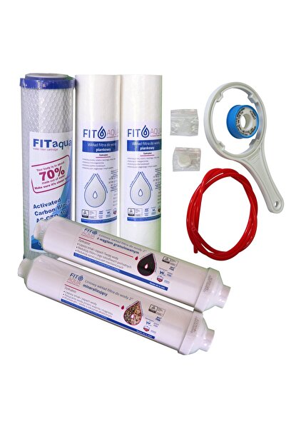 NO BRAND Kit cartușe pentru filtru de apă FITAQUA Osmoza, pentru servicii mari