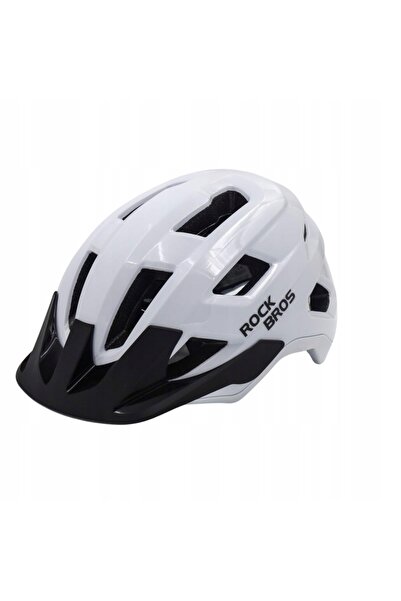 ROCKBROS Cască bicicletă juniori, 54-58 cm, reglabilă, M, 100050002, LK-67, Alb