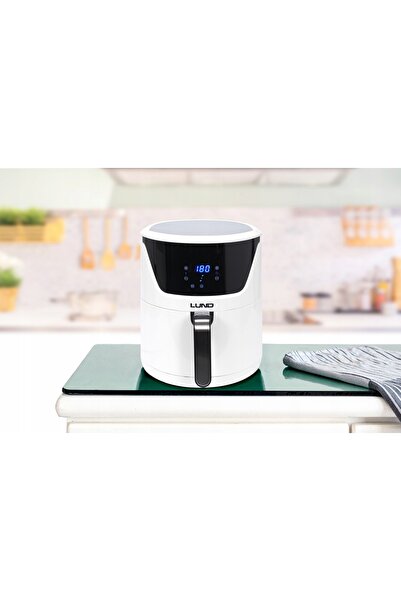 LUND Friteuză cu aer cald 1800W 6.4L DISPLAY