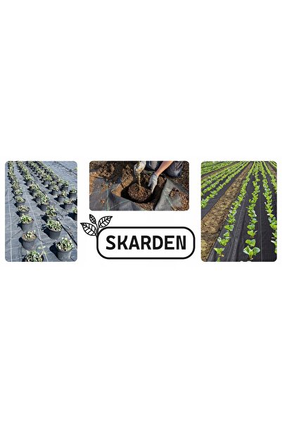 NO BRAND AGROTKANINA SKARDEN DURABLE covor agrofibră 1.1x100 m, 90 g/m2 negru
