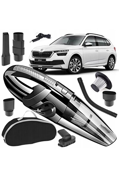 NO BRAND ASPIRATOR AUTO PORTABIL FĂRĂ FIR FĂRĂ ACUMULATOR PUTERNIC + Accesorii
