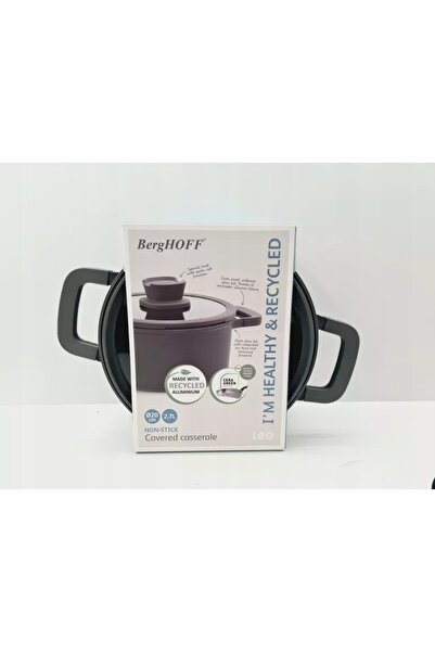 Berghoff Oală antiaderentă cu capac Stone+ 20cm 2.7l