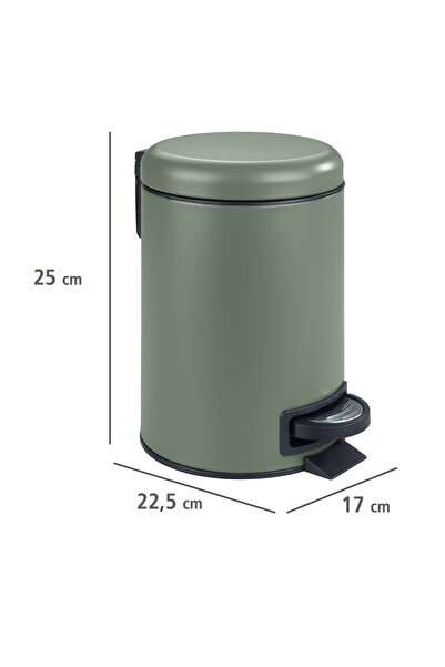 Wenko COȘ DE BAIE verde clasic CU CAPAC