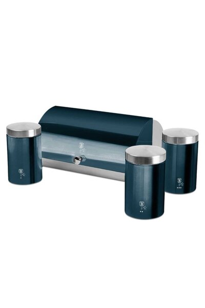 Berlinger Haus CHLEBAK – RECIPIENT PENTRU PÂINE CU 3 COMPARTIMENTE AQUAMARINE...