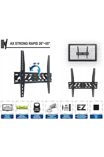 NO BRAND Suport TV pivotant LCD AX RAPID 26-55 "