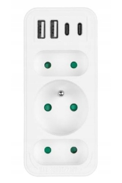 LTC Priză electrică Încărcător USB Prelungitor Distribuitor de energie Încărc...