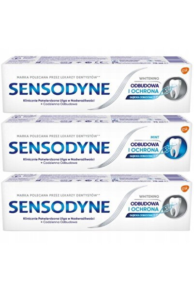 NO BRAND Pastă de dinți Sensodyne Rebuild Protection protecție mentolată prot...