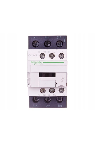 Schneider Electric Contactor de putere cu 3 poli, 25A, 3P, bobină 400V AC3, 1...